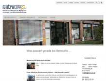 Tablet Screenshot of betreuwo.de